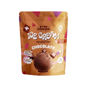 STAR CANDIES FREEZE-DRIED ICE CREAM CHOCOLAT 7 X 16G