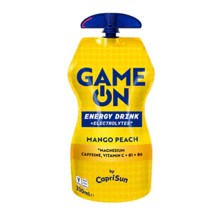 CAPRI SUN ENERGY GAME ON MANGO PEACH 15 X 330ML