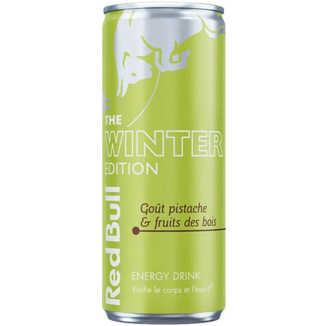 RED BULL ENERGY DRINK THE WINTER EDITION PISTACHIO & BERRIES 24 X 250ML