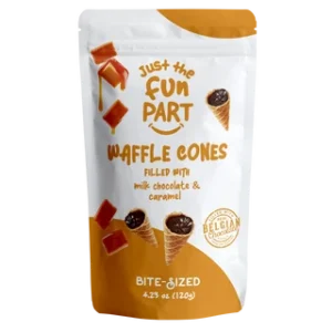 JUST THE FUN PART CARAMEL &AMP; MILK CHOCOLATE 6 X 120G