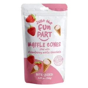 JUST THE FUN PART STRAWBERRY &AMP; WHITE CHOCOLATE 6 X 120G