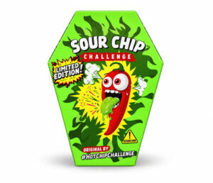 HOT CHIP SOUR CHIP CHALLENGE 10 X 4,55G