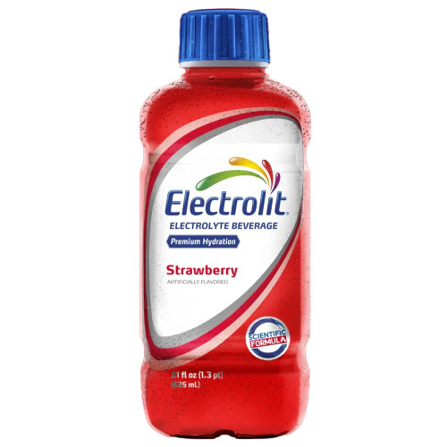 ELECTROLIT STRAWBERRY FLAVOURED MINERAL WATER 12 X 625ML